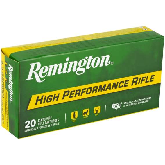 500 Rounds Of Remington High Performance Rifle 6.5 Grendel Ammo 120 Grain Hollow Point Boat Tail