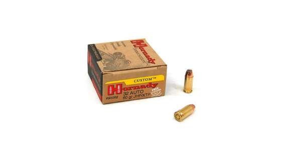 Hornady Custom .32 ACP 60 Grain eXtreme Terminal Performance Centerfire Pistol Ammunition 90062 Caliber: .32 ACP, Number of Rounds: 500